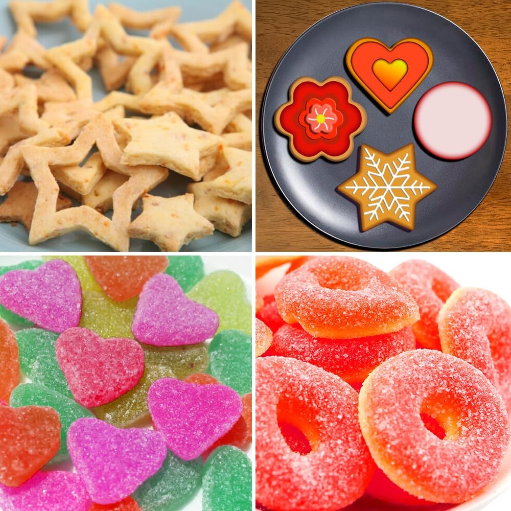Metal Cookie Cutters Set, Star Cookie Cutter, Round Biscuit Cutter, Heart Cookie Cutters, Molds Cutter, Cookie Cutter, Biscuit Cutters Metal Cookie Cutters Set, Star Cookie Cutter, Round Biscuit Cutter, Heart Cookie Cutters, Molds Cutter, Cookie Cutter, Biscuit Cutters